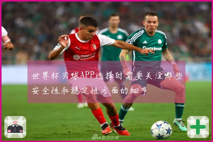 世界杯买球APP选择时需要关注哪些安全性和稳定性方面的细节