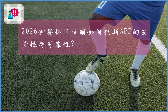 2026世界杯下注前如何判断APP的安全性与可靠性？