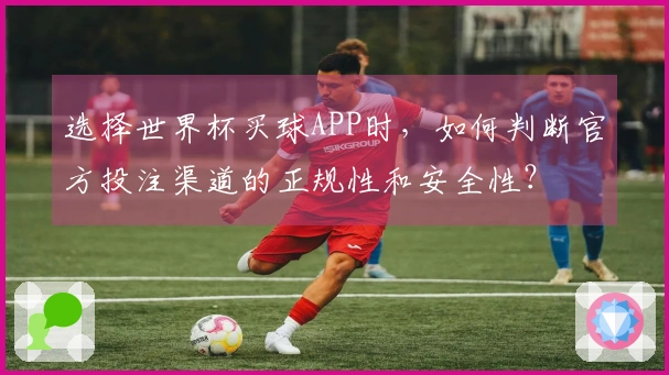 选择世界杯买球APP时，如何判断官方投注渠道的正规性和安全性？