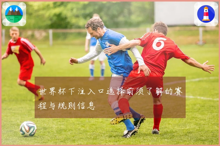 世界杯下注入口选择前须了解的赛程与规则信息