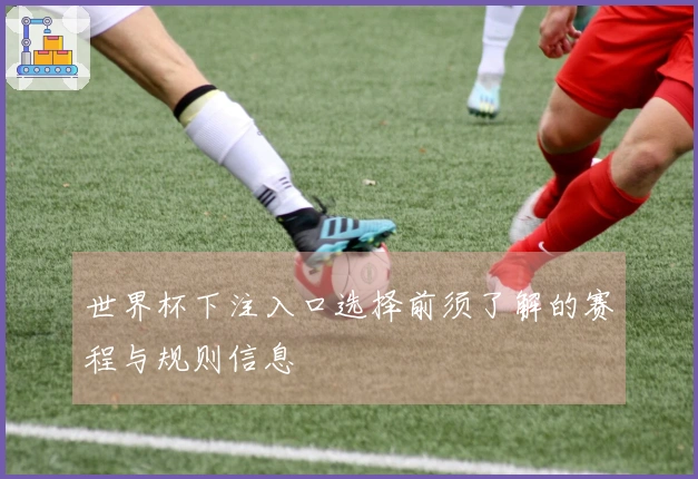 世界杯下注入口选择前须了解的赛程与规则信息